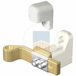 PORTAC Régulateur De Pente à Visser Avec Fixation En Applique Pour Pente De 12 à 17%. | Blanc Ral 9010 - Blanc Ral 9010