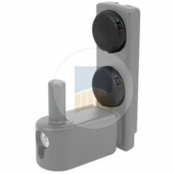 PORTAC Bouchons Cache-vis En Composite Pour Gond Multiréglage. | Blanc Ral 9010 - Blanc Ral 9010