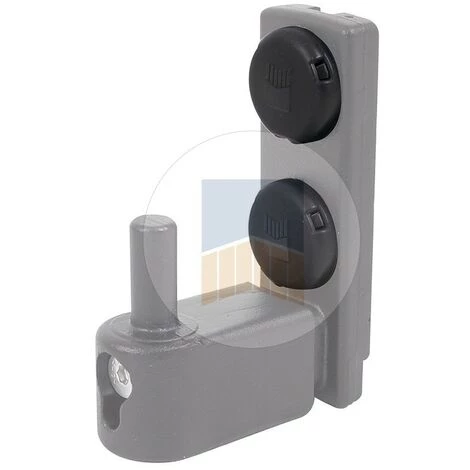 PORTAC Bouchons Cache-vis En Composite Pour Gond Multiréglage. | Blanc Ral 9010 - Blanc Ral 9010 3 PORTAC Bouchons Cache-vis En Composite Pour Gond Multiréglage. | Blanc Ral 9010 - Blanc Ral 9010