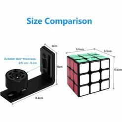 JOORRT Ajustable Guide De Plancher Mur / Porte Guide Inférieur Pour Porte En Bois Coulissante, Noir -Portail Soldes Boutique 60186559 5