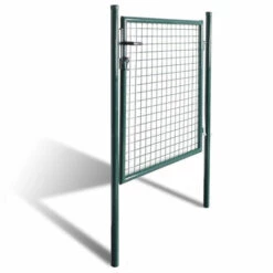 FIMEI Portail De Clôture à Porte Simple Acier Enduit De Poudre -Portail Soldes Boutique 60589163 4