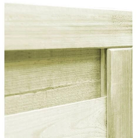 INLIFE Portillon Bois De Pin Imprégné 100 X 75 Cm Vert 6 INLIFE Portillon Bois De Pin Imprégné 100 X 75 Cm Vert – Image 4