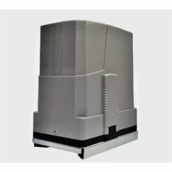 VENTE-UNIQUE.COM Portail électrique Coulissant Aluminium Semi Ajouré à Motifs L374 X H180 Cm Anthracite GREGOR - Gris Anthracite -Portail Soldes Boutique 60712340 5