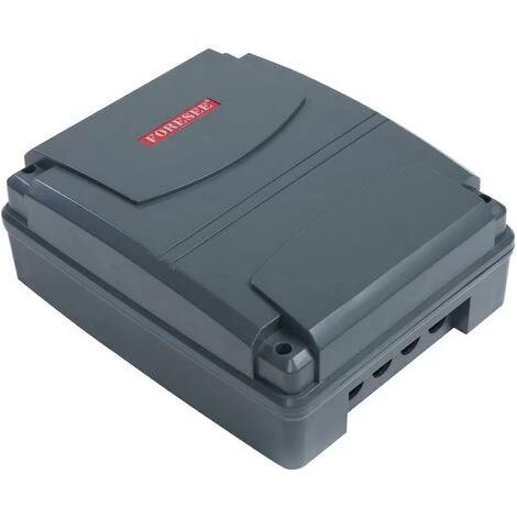 VENTE-UNIQUE.COM Portail électrique Battant Aluminium Semi Ajouré à Motifs L355 X H181 Cm Anthracite GREGOR - Gris Anthracite 7 VENTE-UNIQUE.COM Portail électrique Battant Aluminium Semi Ajouré à Motifs L355 X H181 Cm Anthracite GREGOR - Gris Anthracite – Image 5