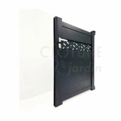 CLOTURE & JARDIN Portillon Aluminium Gris Anthracite - Design - 1,40 Mètre - Gris Anthracite (RAL 7016) 8 CLOTURE & JARDIN Portillon Aluminium Gris Anthracite - Design - 1,40 Mètre - Gris Anthracite (RAL 7016) -Portail Soldes Boutique 60716816 3