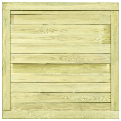 FIMEI Portail De Jardin Bois De Pin Imprégné 100 X 100 Cm 5 FIMEI Portail De Jardin Bois De Pin Imprégné 100 X 100 Cm – Image 3