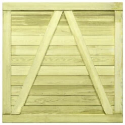 FIMEI Portail De Jardin Bois De Pin Imprégné 100 X 100 Cm 10 FIMEI Portail De Jardin Bois De Pin Imprégné 100 X 100 Cm -Portail Soldes Boutique 60747100 4