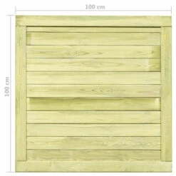 FIMEI Portail De Jardin Bois De Pin Imprégné 100 X 100 Cm 11 FIMEI Portail De Jardin Bois De Pin Imprégné 100 X 100 Cm -Portail Soldes Boutique 60747100 5
