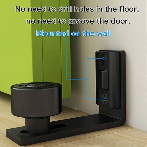 JOORRT Ajustable Guide De Plancher Mur / Porte Guide Inférieur Pour Porte En Bois Coulissante 4 JOORRT Ajustable Guide De Plancher Mur / Porte Guide Inférieur Pour Porte En Bois Coulissante – Image 2