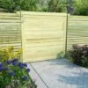 SUPERMARKET Portail De Jardin Bois De Pin Imprégné 100x100 Cm SUHB-45333 -Portail Soldes Boutique 61305606 1