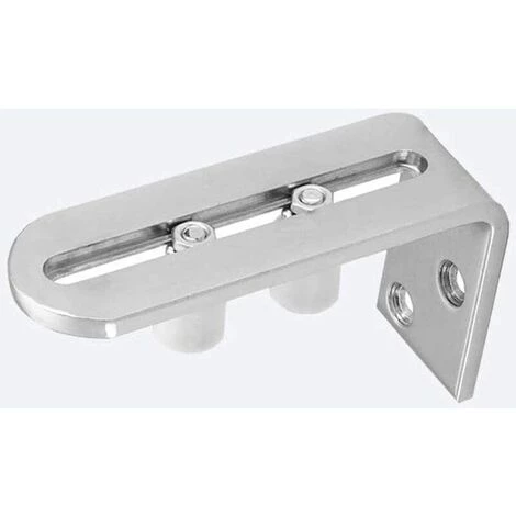 NAXUNNN Guide Au Sol Guide Porte Coulissante Guide De Porte Montage Mural Roulements à Billes à Guidage Argent 5 NAXUNNN Guide Au Sol Guide Porte Coulissante Guide De Porte Montage Mural Roulements à Billes à Guidage Argent – Image 3