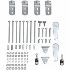 FIMEI Ensemble D'ouvre-porte Battant 50 W 200 Kg -Portail Soldes Boutique 61380759 5