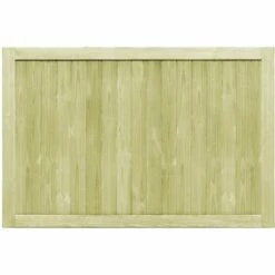FIMEI Portillons De Jardin 2 Pcs Bois De Pin Imprégné 300x100 Cm -Portail Soldes Boutique 61383285 3