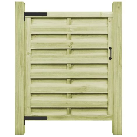 SUPERMARKET Portillon Bois De Pin Imprégné 100 X 125 Cm Vert SUHB-45316 4 SUPERMARKET Portillon Bois De Pin Imprégné 100 X 125 Cm Vert SUHB-45316 – Image 2