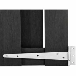 SUPERMARKET Portillon WPC 100x112 Cm Gris 11 SUPERMARKET Portillon WPC 100x112 Cm Gris -Portail Soldes Boutique 63662786 5