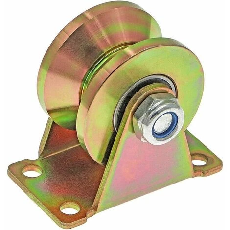 SINCèREETALI Roue à Rainure En V Pcs, Roues De Portail Coulissant De 50 Mm, Roues En Acier à Rainure En V, Pour Portail Coulissant, Porte D'usine, Porte D'allée, Capacité De Charge 300 Kg Par Rouleau 4 SINCèREETALI Roue à Rainure En V Pcs, Roues De Portail Coulissant De 50 Mm, Roues En Acier à Rainure En V, Pour Portail Coulissant, Porte D'usine, Porte D'allée, Capacité De Charge 300 Kg Par Rouleau – Image 2