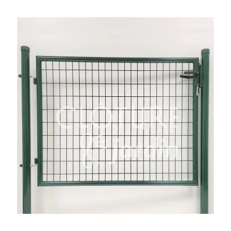 CLOTURE & JARDIN Portillon Jardin Grillagé Vert JARDI XXL - Passage 1m25 - 1 Mètre - Vert (RAL 6005) 4 CLOTURE & JARDIN Portillon Jardin Grillagé Vert JARDI XXL - Passage 1m25 - 1 Mètre - Vert (RAL 6005) – Image 2