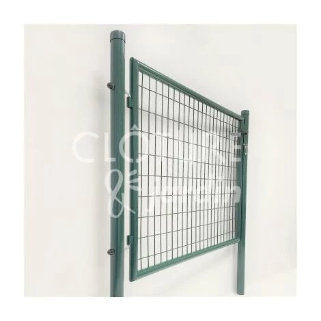 CLOTURE & JARDIN Portillon Jardin Grillagé Vert JARDI XXL - Passage 1m25 - 1 Mètre - Vert (RAL 6005) 5 CLOTURE & JARDIN Portillon Jardin Grillagé Vert JARDI XXL - Passage 1m25 - 1 Mètre - Vert (RAL 6005) – Image 3