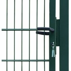 HKLFFJA Portillon 2D (simple) Vert 106x210 Cm 10 HKLFFJA Portillon 2D (simple) Vert 106x210 Cm -Portail Soldes Boutique 64107715 4