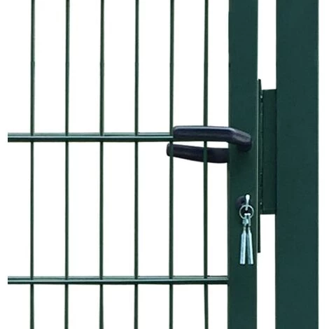 HKLFFJA Portillon 2D (simple) Vert 106x210 Cm 6 HKLFFJA Portillon 2D (simple) Vert 106x210 Cm – Image 4