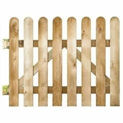 JARDIPOLYS Portillon En Pin Autoclave Stackette Marron - Marron