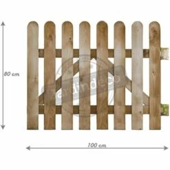 JARDIPOLYS Portillon En Pin Autoclave Stackette Marron - Marron 7 JARDIPOLYS Portillon En Pin Autoclave Stackette Marron - Marron -Portail Soldes Boutique 6582912 3