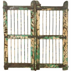 BISCOTTINI Porte En Bois Massif Et En Fer, Pour Une Utilisation Intérieure Et Extérieure