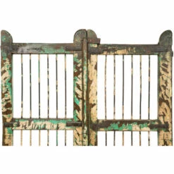 BISCOTTINI Porte En Bois Massif Et En Fer, Pour Une Utilisation Intérieure Et Extérieure -Portail Soldes Boutique 66807467 3