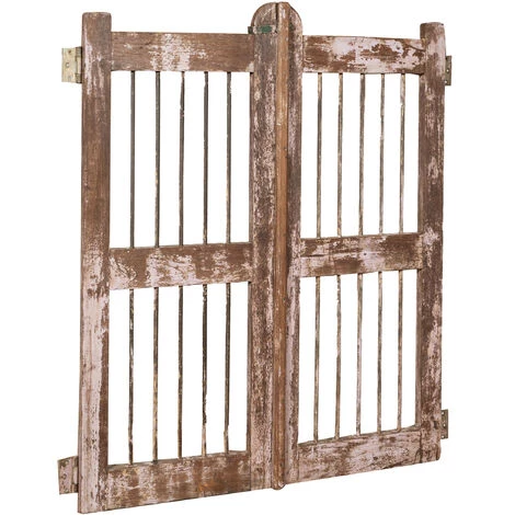 BISCOTTINI Porte En Bois Massif Et En Fer, Pour Une Utilisation Intérieure Et Extérieure 4 BISCOTTINI Porte En Bois Massif Et En Fer, Pour Une Utilisation Intérieure Et Extérieure – Image 2