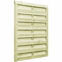 LES TENDANCES Portillon Bois De Pin Imprégné 100 X 125 Cm Vert -Portail Soldes Boutique 66898559 4