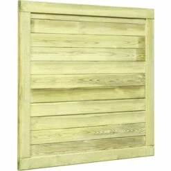 LES TENDANCES Portail De Jardin Bois De Pin Imprégné 100 X 100 Cm -Portail Soldes Boutique 66898572 4