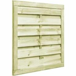 LES TENDANCES Portillon Bois De Pin Imprégné 100 X 100 Cm Vert -Portail Soldes Boutique 66898582 4