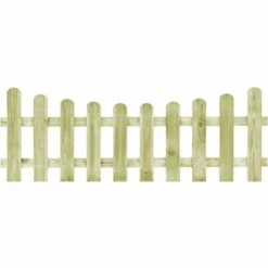 LES TENDANCES Portail De Jardin Pin Imprégné 170 X 60 Cm