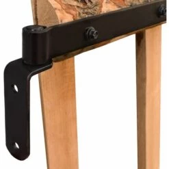 LES TENDANCES Portillon De Clôture Bois De Noisetier Imprégné 100 X 100 Cm -Portail Soldes Boutique 66923855 5