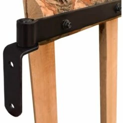 LES TENDANCES Portillon De Clôture Bois De Noisetier Imprégné 100 X 90 Cm -Portail Soldes Boutique 66924706 5