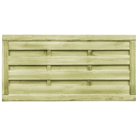 LES TENDANCES Portillons 2 Pcs Bois De Pin Imprégné 150x75 Cm Vert 6 LES TENDANCES Portillons 2 Pcs Bois De Pin Imprégné 150x75 Cm Vert – Image 4