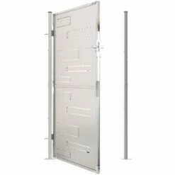 TRUE DEAL Portail De Jardin 100x180 Cm Acier Inoxydable 11 TRUE DEAL Portail De Jardin 100x180 Cm Acier Inoxydable -Portail Soldes Boutique 67300033 5