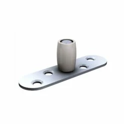 MANTION SAS Guide Du Bas à Olive Nylon MANTION - Sur Platine à Visser - Pour U 25x17 Mm - 1102